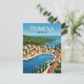 Carte Postale Pomena Croatie (Debout devant)