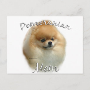 Carte Postale Pomeranian Maman 2