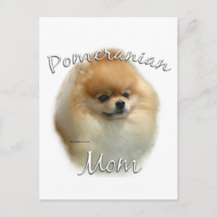 Carte Postale Pomeranian Maman 2
