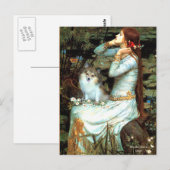 Carte Postale Pomeranian (parti2) - Mona Lisa (Devant / Derrière)