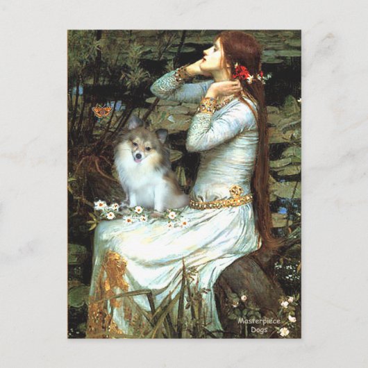 Carte Postale Pomeranian (parti2) - Mona Lisa (Devant)