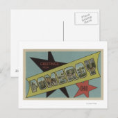 Carte Postale Pomeroy, Ohio Scènes de grandes lettresPomeroy, OH (Devant / Derrière)