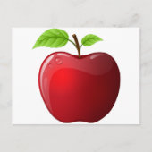 Carte Postale pomme (Devant)