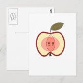 Carte Postale pomme (Devant / Derrière)