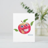 Carte Postale pomme (Debout devant)