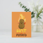 Carte Postale Pomme chaude (Debout devant)