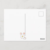 Carte Postale Pomme d'animal de souris une nature brillante bell (Dos)