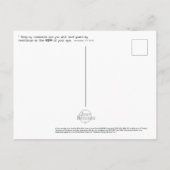 Carte postale "pomme" de Proverbes 7:2 (Dos)