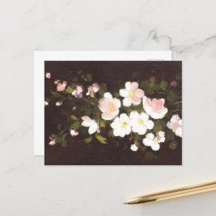 Carte Postale Pomme fleurs