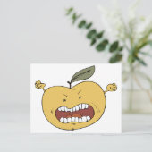 Carte Postale Pomme furieuse (Debout devant)
