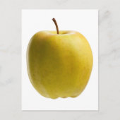 Carte Postale Pomme jaune (Devant)