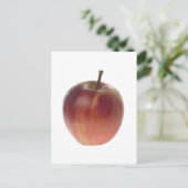 Carte Postale Pomme rouge unique (Debout devant)