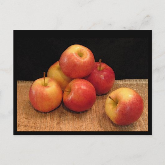 Carte Postale Pommes (Devant)