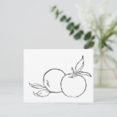 Carte Postale Pommes (Debout devant)