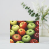 Carte Postale Pommes (Debout devant)