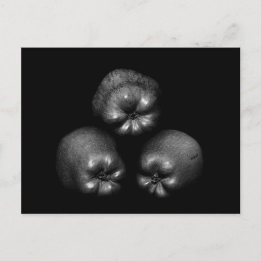 Carte Postale Pommes - Art Classique Élégant Amusant Unique (Devant)