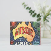 Carte Postale Pommes australes en détresse (Debout devant)