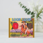 Carte Postale Pommes boucle (Debout devant)