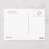 Carte Postale Pommes de marque Swan Washington State Crate Étiqu (Dos)