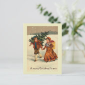 Carte postale "Pommes de Noël" (Debout devant)