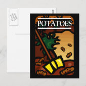 Carte Postale Pommes de terre (Devant / Derrière)
