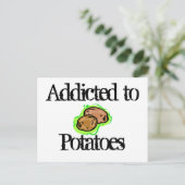 Carte Postale Pommes de terre (Debout devant)