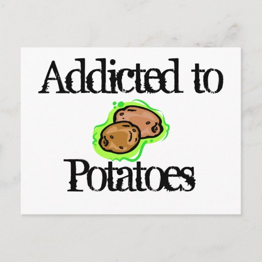 Carte Postale Pommes de terre (Devant)