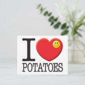 Carte Postale Pommes de terre (Debout devant)