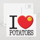 Carte Postale Pommes de terre (Devant / Derrière)