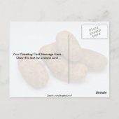 Carte Postale Pommes de terre (Dos)