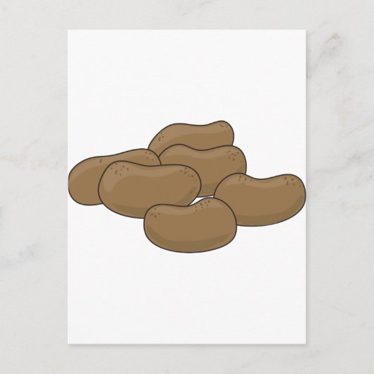 Carte Postale Pommes de terre (Devant)