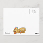 Carte Postale Pommes de terre Snacking - Fils et Père (Dos)