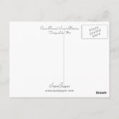 Carte Postale Pommes de terre sucrées de marque de coton (Dos)