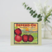 Carte Postale Pommes de Washington (Debout devant)