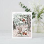 Carte Postale Pommes et chats, Louis Wain (Debout devant)