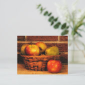 Carte Postale Pommes et poires (Debout devant)