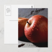 Carte Postale Pommes Fuji (Devant / Derrière)