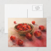 Carte Postale Pommes, pommes 3 (Devant / Derrière)