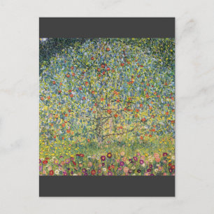 Carte Postale Pommier par Gustav Klimt