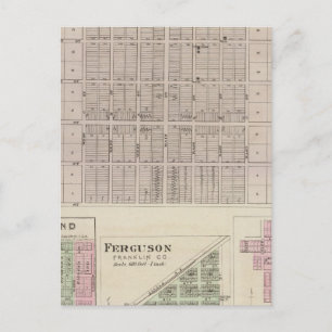 Carte Postale Pomona, Richmond, Ferguson et Peoria