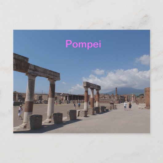 Carte postale Pompei (Devant)
