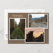 Carte Postale Pompéi (Devant / Derrière)