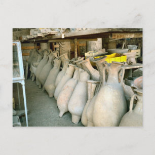 Carte Postale Pompéi, Amphorae du site Pompéi