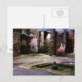 Carte Postale Pompéi - Cour intérieure de l'ancienne maison Pomp (Devant / Derrière)