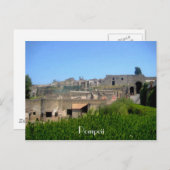 Carte Postale Pompéi Italie (Devant / Derrière)