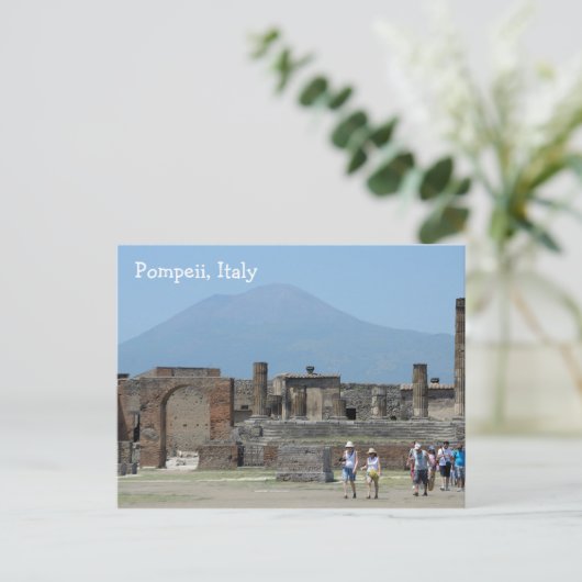 Carte postale Pompeii (Debout devant)