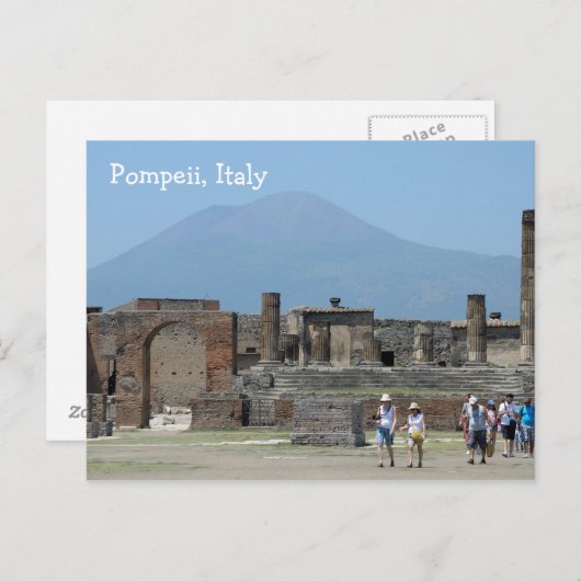 Carte postale Pompeii (Devant / Derrière)