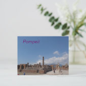 Carte postale Pompeii (Debout devant)
