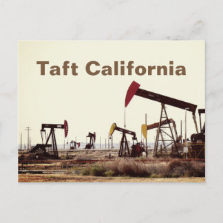 Carte Postale Pompes à chevalet à Taft Californie