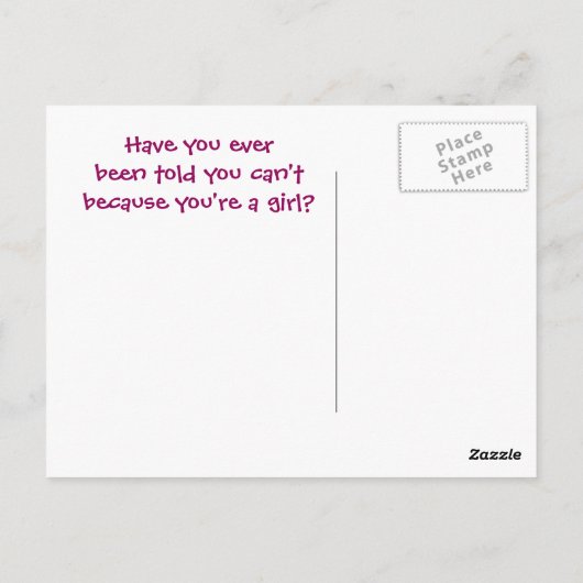 Carte Postale Pompier (Dos)